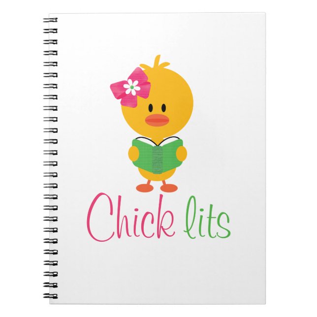 Journal för chickLits spiral anteckningsbok (Framsidan)