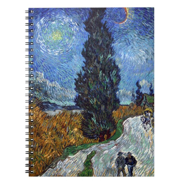 Journal för Van Gogh landväg Anteckningsbok (Framsidan)