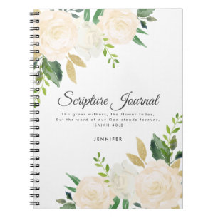 JOURNAL i PERSONLIGEN RO & GLITTER Anteckningsbok