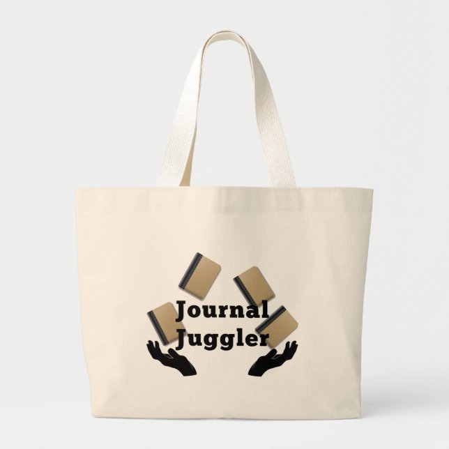 Journal Juggler Jumbo Tygkasse (Framsidan)