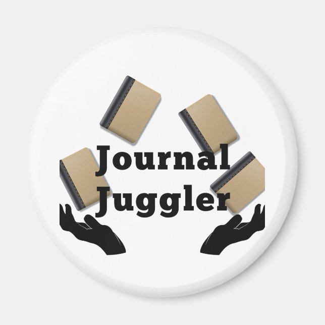 Journal Juggler Magnet (Framsidan)