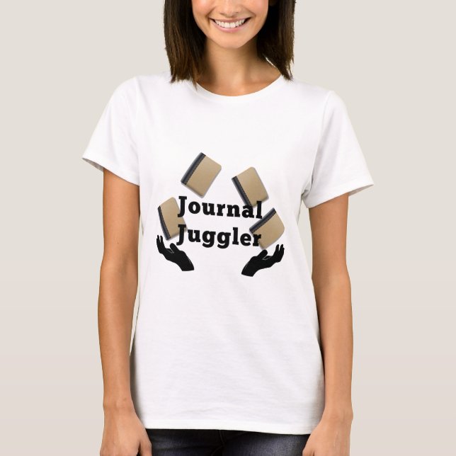 Journal Juggler Tee Shirt (Framsida)