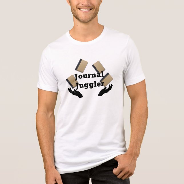 Journal Juggler Tee Shirt (Framsida)