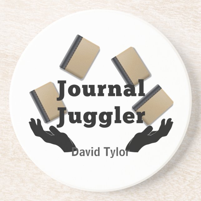 Journal Juggler Underlägg Sandsten (Framsidan)