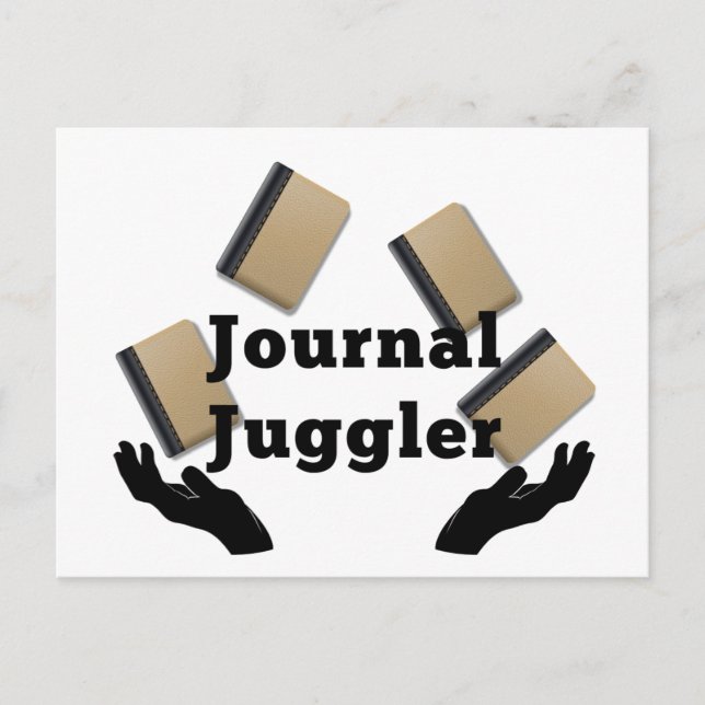 Journal Juggler Vykort (Framsida)