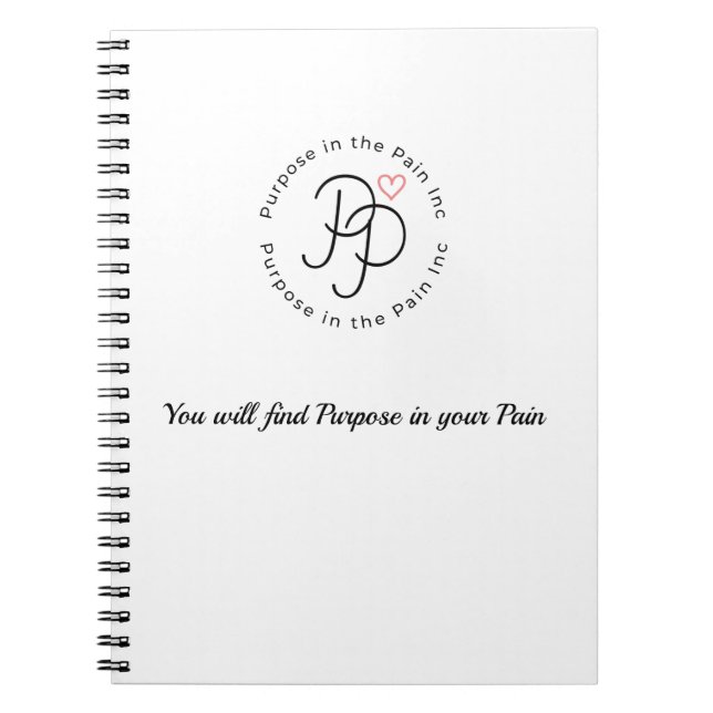 Journal med syfte anteckningsbok (Framsidan)