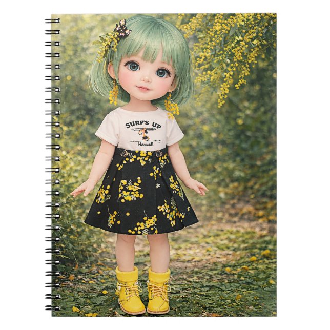 Journal ・Mimosa Anteckningsbok (Framsidan)
