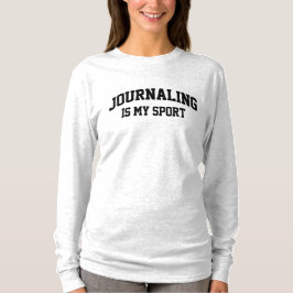 Journalföring är min sport t shirt