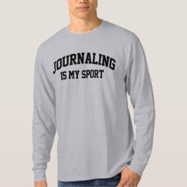 Journalföring är min sport t shirt
