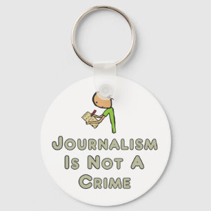 Journalism är inget brott nyckelring
