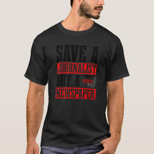 Journalism För manar Women Newspaper Journalist T Shirt
