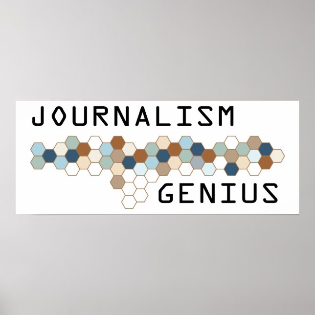 Journalism Genius Poster (Framsidan)