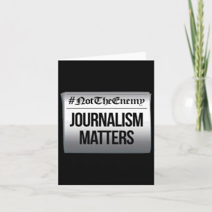 Journalisproblem, inte den fiistiska antitrumpesen kort