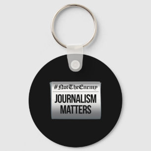 Journalisproblem, inte den fiistiska antitrumpesen nyckelring