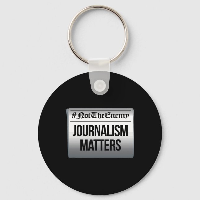 Journalisproblem, inte den fiistiska antitrumpesen nyckelring (Framsida)