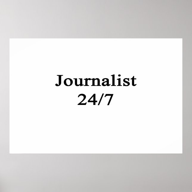 Journalist 24/7 poster (Framsidan)