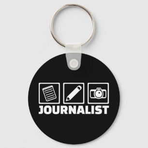 Journalist Nyckelring