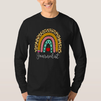 Journalist Rainbow News Media Production Communica T Shirt