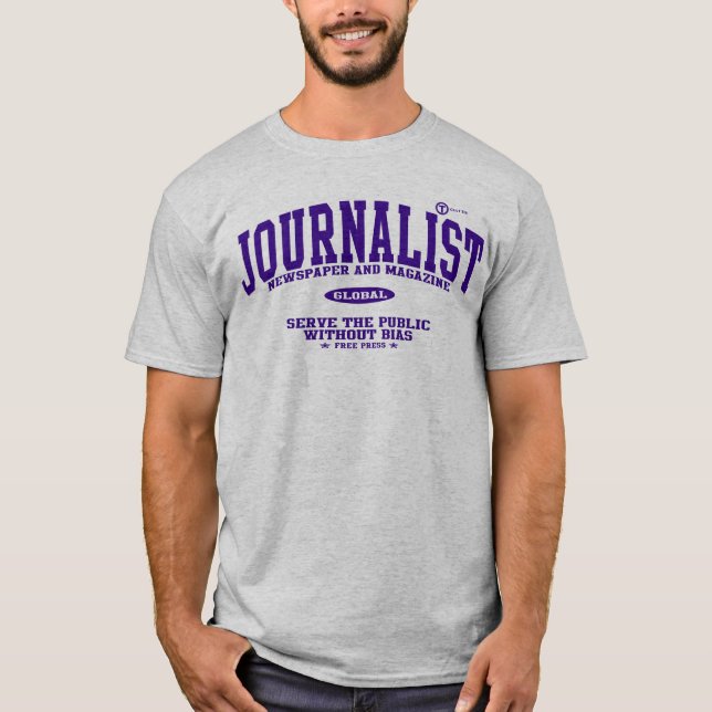 Journalist T-shirt (Framsida)