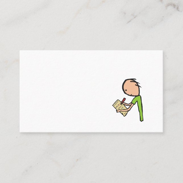 Journalist Visitkort (Framsida)