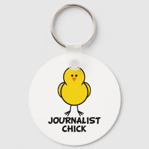 Journalistchick Nyckelring