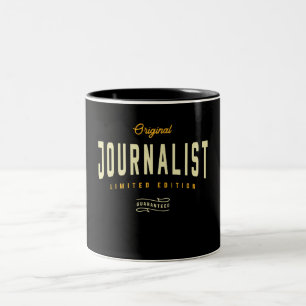 Journalisten Lönnyrke Två-Tonad Mugg
