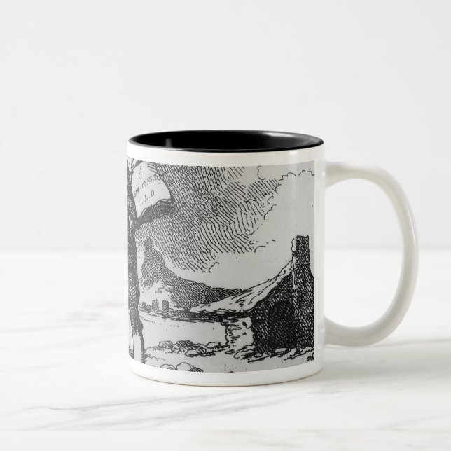 Journalisten Två-Tonad Mugg (Höger)