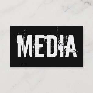Journalister Writer Media Press Visitkort