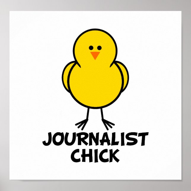 Journalisternas Chick Poster (Framsidan)