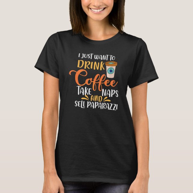 Journalistförfattare skriver journalisten t shirt (Framsida)