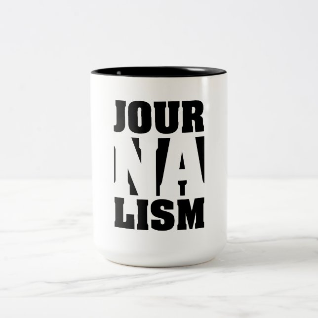 Journalistikkaffemugg Två-Tonad Mugg (Center)