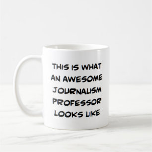 Journalistprofessor, fantastisk kaffemugg