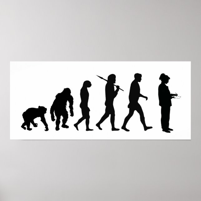 Journalistrapportör för nyhetsförmedlare poster (Framsidan)