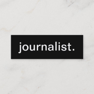 Journalistvisitkort Mini Visitkort