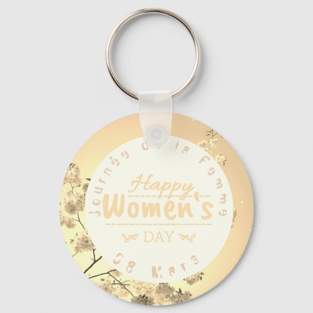 Journée de la Femme Nyckelring (Framsida)