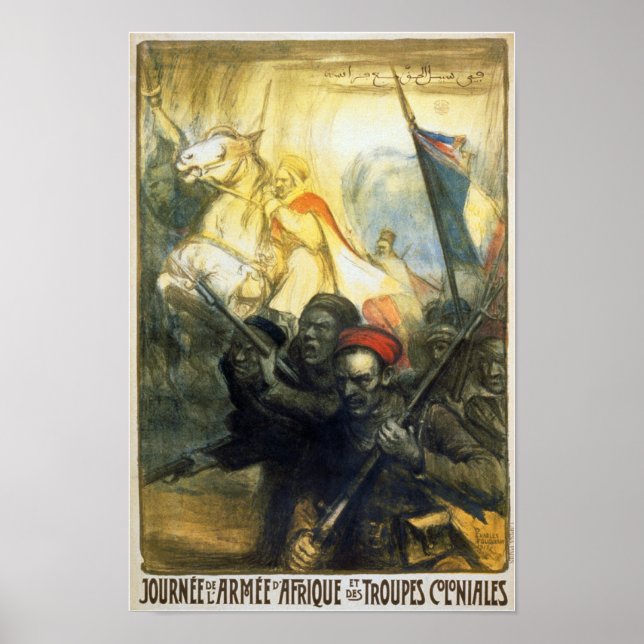 Journee de l'Armee d'Afrique (canvas) Poster (Framsidan)