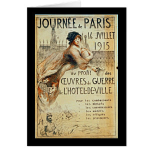 Journée de Paris Hälsningskort