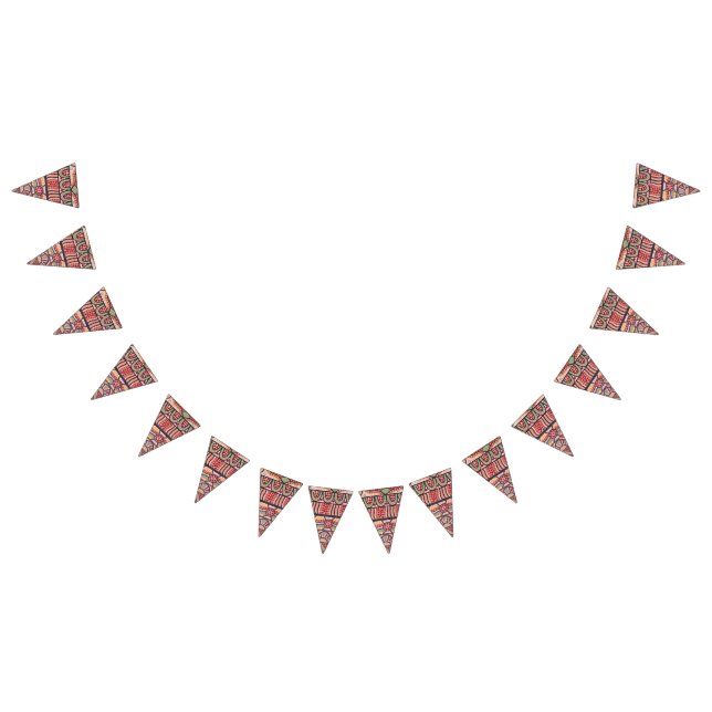 Journey Aboriginal Art Bunting Vimplar (Alla)