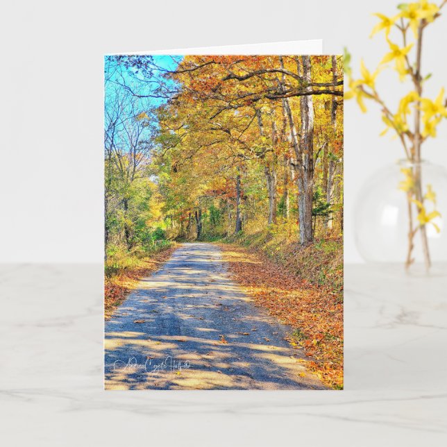 Journey Ahead Kort (Gul blomma)