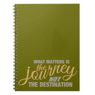 JOURNEY anpassningsbar notebook Anteckningsbok Med Spiral