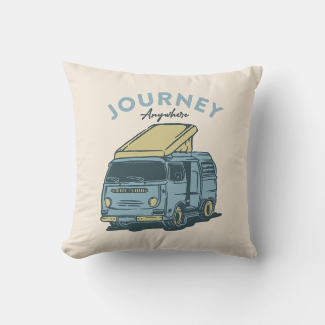 Journey Anywhere Kudde (Framsida)