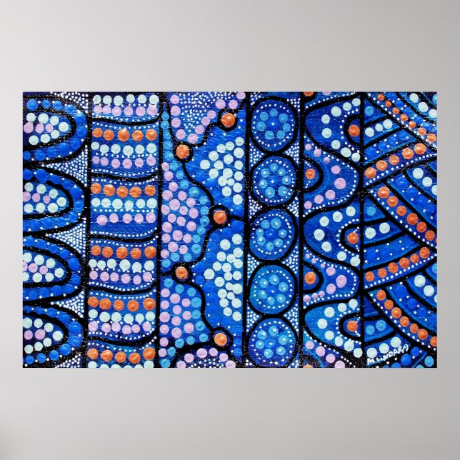 Journey Blue Poster (Framsidan)