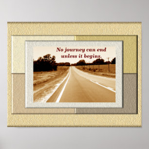 Journey - börja poster