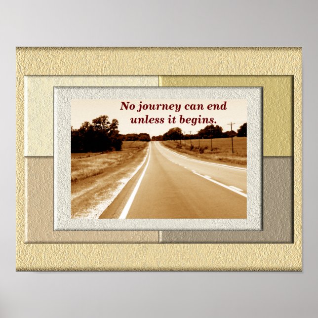 Journey - börja poster (Framsidan)