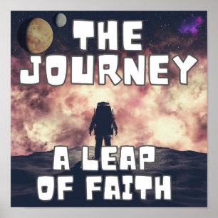 Journey - ett Faith-ledband Poster