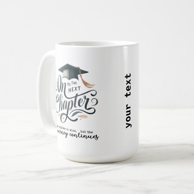 Journey fortsätter kaffemugg (Framsida vänster)