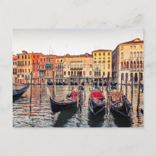 Journey i Venedig Vykort