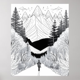Journey in i Wilderness Poster