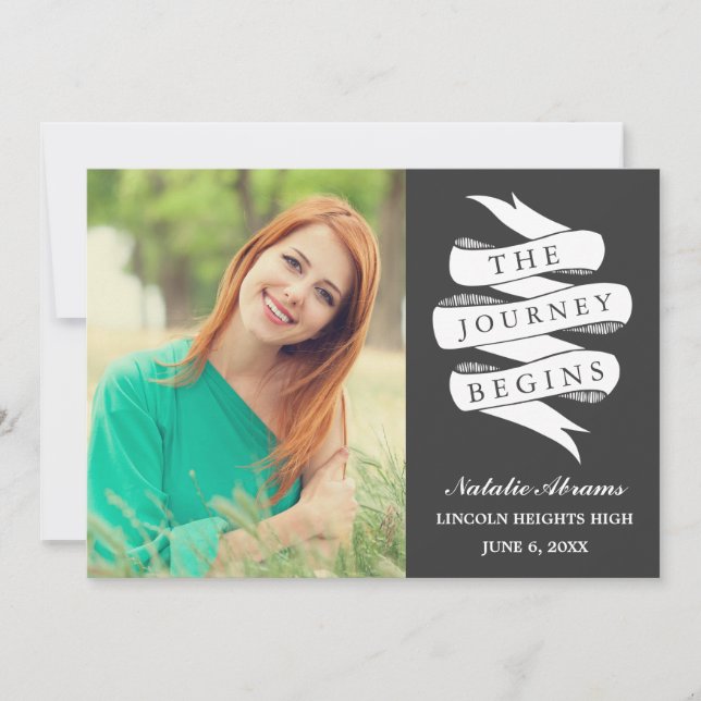 Journey | Inbjudan till Anpassningsbar Färg Studen (Framsida)