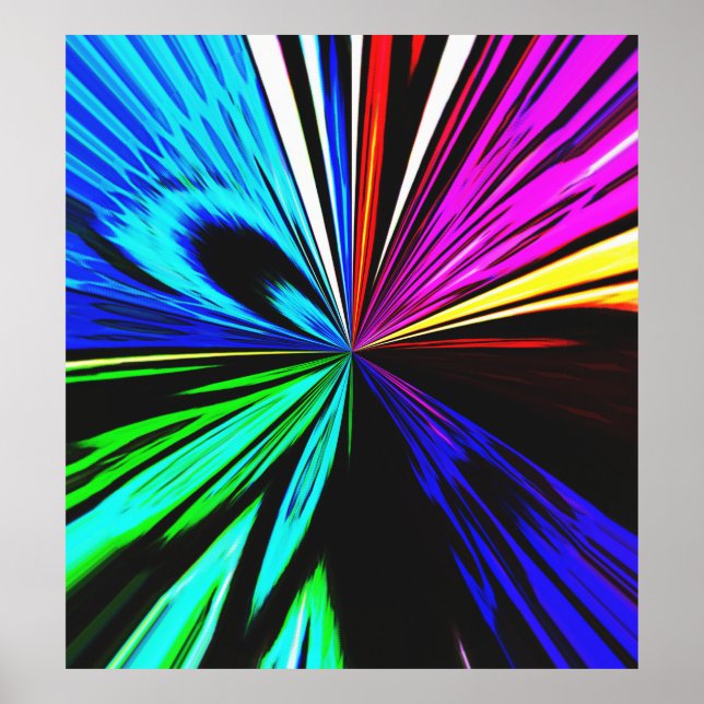 Journey Into Färg Poster (Framsidan)